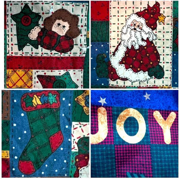 - 🎁Unisex OS vest-reversible-traditional x-mas theme by a 🇨🇦artisan-vintage - Picture 13 of 16